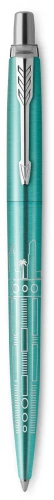 Ручка шариков. Parker Jotter Global Icons SE Miami K179 (2221602) бирюзовый M син. черн. подар.кор.