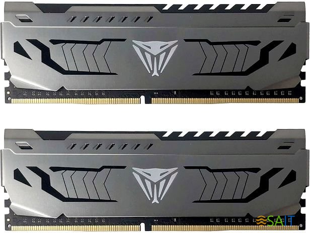 Память DDR4 2x8Gb 3200MHz Patriot PVS416G320C6K Viper Steel RTL Gaming PC4-25600 CL16 DIMM 288-pin 1.35В single rank с радиатором Ret