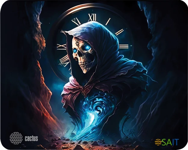 Коврик для мыши Cactus Time 300x250x3мм (CS-MPC-D14M)