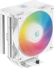 Устройство охлаждения(кулер) Deepcool AG400 Digital Wh ARGB ARGB Soc-AM5/AM4/1200/1700/1851 белый 4-pin 31.6dB Al+Cu LCD 220W 636gr Ret (R-AG400-WHADMN-G-1)