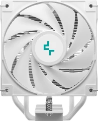 Устройство охлаждения(кулер) Deepcool AG400 Digital Wh ARGB ARGB Soc-AM5/AM4/1200/1700/1851 белый 4-pin 31.6dB Al+Cu LCD 220W 636gr Ret (R-AG400-WHADMN-G-1)