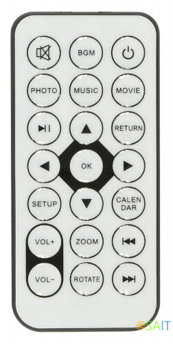 Фоторамка Digma 10.1" PF-1043 IPS 1280x800 черный пластик ПДУ Видео