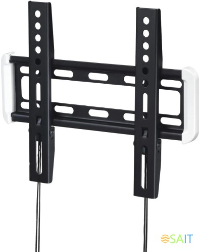 Кронштейн для телевизора Hama H-118632 черный 10"-47" макс.25кг настенный фиксированный