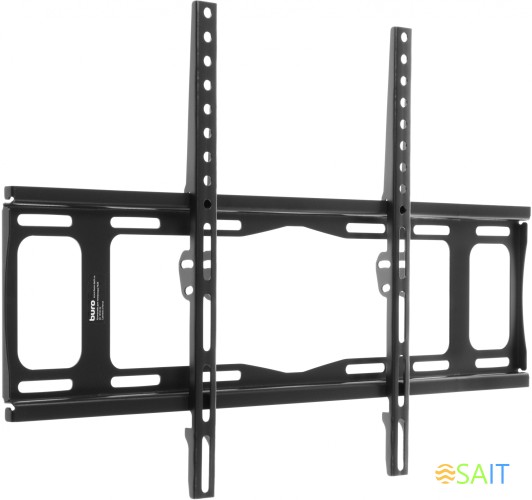 Кронштейн для телевизора Buro FX2S черный 40"-90" макс.55кг настенный фиксированный