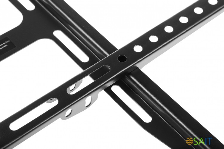 Кронштейн для телевизора Buro FX2S черный 40"-90" макс.55кг настенный фиксированный