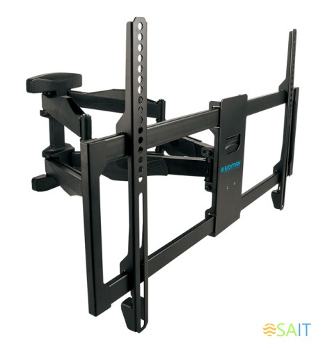 Кронштейн для телевизора Kromax ATLANTIS-35 new черный 22"-65" макс.50кг настенный поворотно-выдвижной и наклонный