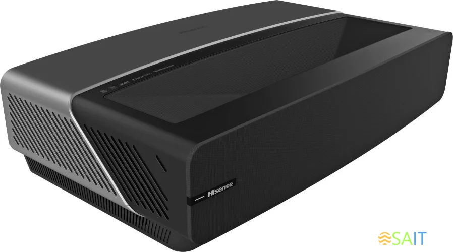 Телевизор LED Hisense 100" Laser TV 100L5F черный 4K Ultra HD 100Hz DVB-T DVB-T2 DVB-C DVB-S DVB-S2 WiFi Smart TV