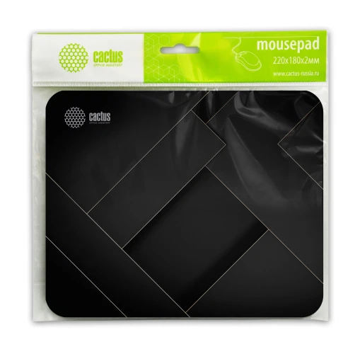 Коврик для мыши Cactus Geometry рисунок 220x180x2мм (CS-MP-P02XS)