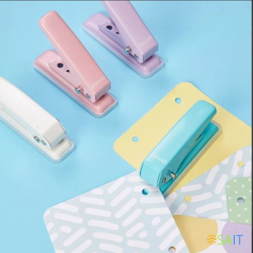 Дырокол Kw-Trio 09190PINK макс.:20лист. металл розовый отв.:1