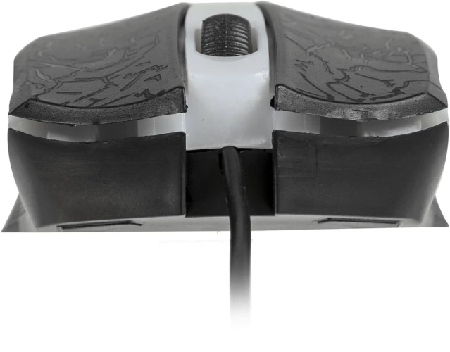 Мышь Оклик 395M SHADOW черный оптическая 1500dpi USB для ноутбука 3but (1102286)