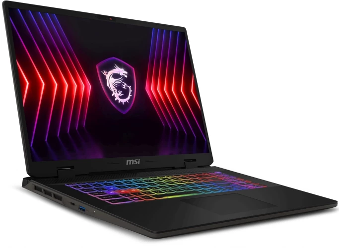 Ноутбук MSI Sword 17 HX B13VEKG-200XRU Core i7 13700HX 16Gb SSD512Gb NVIDIA GeForce RTX4050 6Gb 17" IPS FHD+ (1920x1200) Free DOS grey space WiFi BT Cam (9S7-17T214-200)