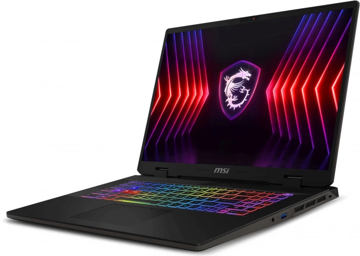 Ноутбук MSI Sword 17 HX B13VEKG-200XRU Core i7 13700HX 16Gb SSD512Gb NVIDIA GeForce RTX4050 6Gb 17" IPS FHD+ (1920x1200) Free DOS grey space WiFi BT Cam (9S7-17T214-200)