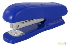 Степлер Silwerhof 24/6 26/6 (20листов) синий 100скоб пластик закрытый/открытый