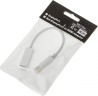 Переходник HDMI (f)/DisplayPort (m) белый