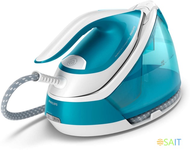 Парогенератор Philips GC7920/20 2400Вт голубой/белый