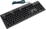 Клавиатура Lenovo K500 RGB механическая черный USB Multimedia for gamer LED (подставка для запястий) (GY40T26479) кабель 1.8м