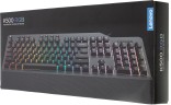 Клавиатура Lenovo K500 RGB механическая черный USB Multimedia for gamer LED (подставка для запястий) (GY40T26479) кабель 1.8м
