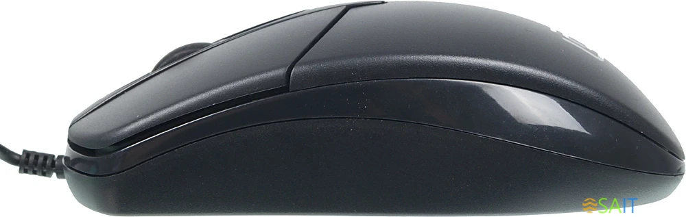 Мышь Оклик 275M черный оптическая 1200dpi USB 3but (412841)