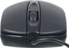 Мышь Оклик 275M черный оптическая 1200dpi USB 3but (412841)