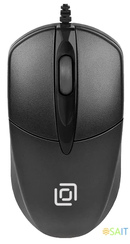 Мышь Оклик 275M черный оптическая 1200dpi USB 3but (412841)