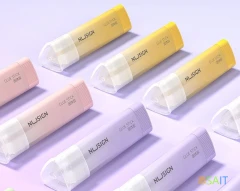 Клей-карандаш Deli NS150 21гр корп.ассорти прозрачный усиленный Nusign