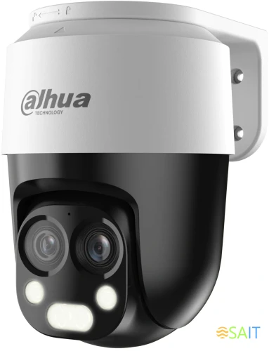 Камера видеонаблюдения аналоговая Dahua DH-HAC-PT1200BP-IL-A-E2Z 2.8-2.8мм HD-CVI HD-TVI корп.:белый