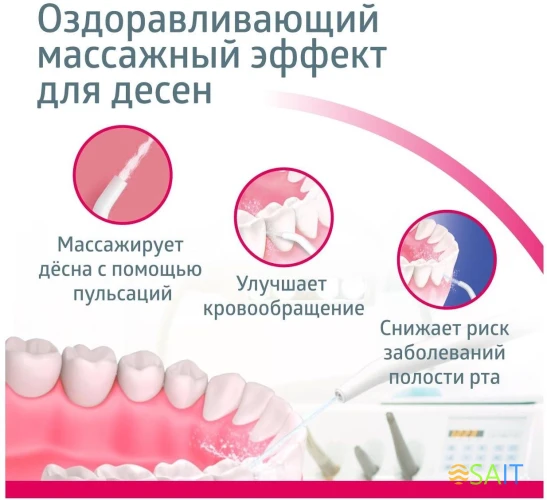 Ирригатор B.Well MED-900 импульсн. 3насад. белый