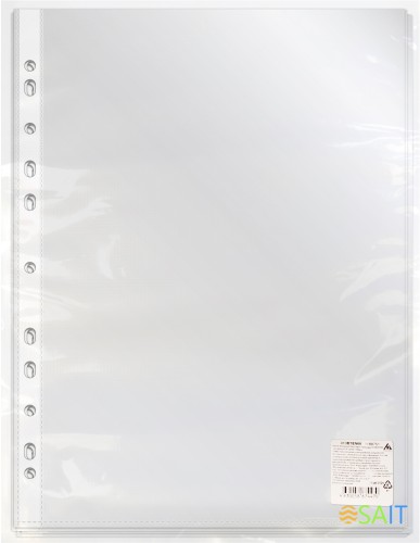 Папка-вкладыш Бюрократ Премиум 013BTEN60 тисненые A4+ (упак.:100шт)