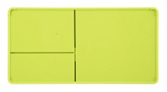 Органайзер настольный Deli EZ25150 Rio 175x90x92мм зеленый пластик