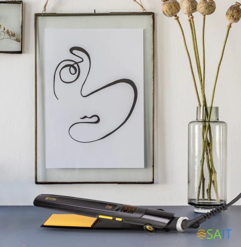 Выпрямитель Vitek VT-8400 45Вт черный макс.темп.:230С покрытие:керамическое