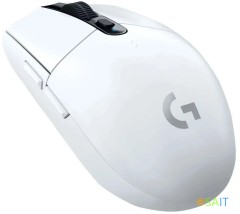 Мышь Logitech G304 Lightspeed белый оптическая 12000dpi беспров. USB 5but (910-005295)