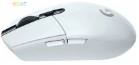 Мышь Logitech G304 Lightspeed белый оптическая 12000dpi беспров. USB 5but (910-005295)