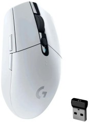 Мышь Logitech G304 Lightspeed белый оптическая 12000dpi беспров. USB 5but (910-005295)
