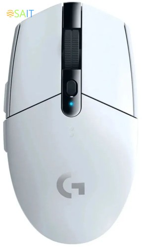 Мышь Logitech G304 Lightspeed белый оптическая 12000dpi беспров. USB 5but (910-005295)