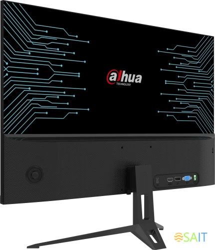Монитор Dahua 23.8" DHI-LM24-B201E черный IPS LED 5ms 16:9 HDMI матовая 1000:1 300cd 178гр/178гр 1920x1080 100Hz VGA DP FHD 2.94кг