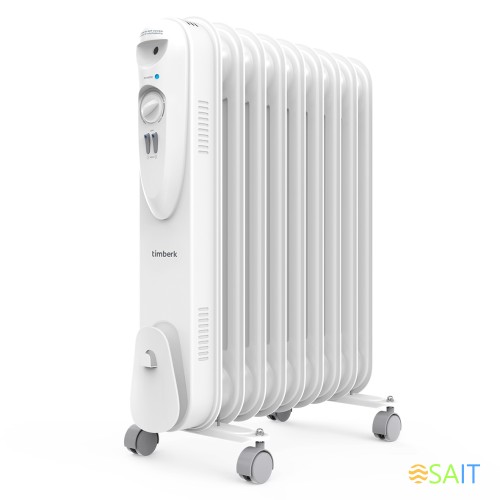 Радиатор масляный Timberk TOR 21.1809 SLX 2000Вт белый