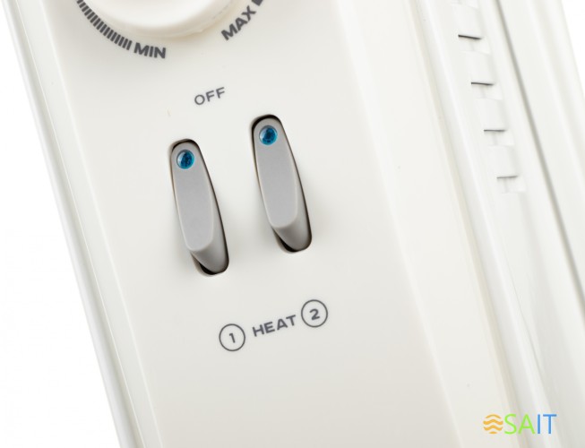 Радиатор масляный Timberk TOR 21.1809 SLX 2000Вт белый