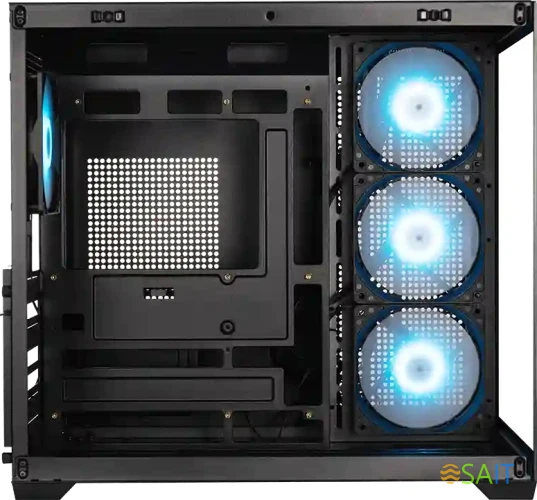 Корпус PcCooler C3T700 ARGB BK черный без БП ATX 8x120mm 5x140mm 2xUSB3.0 audio bott PSU