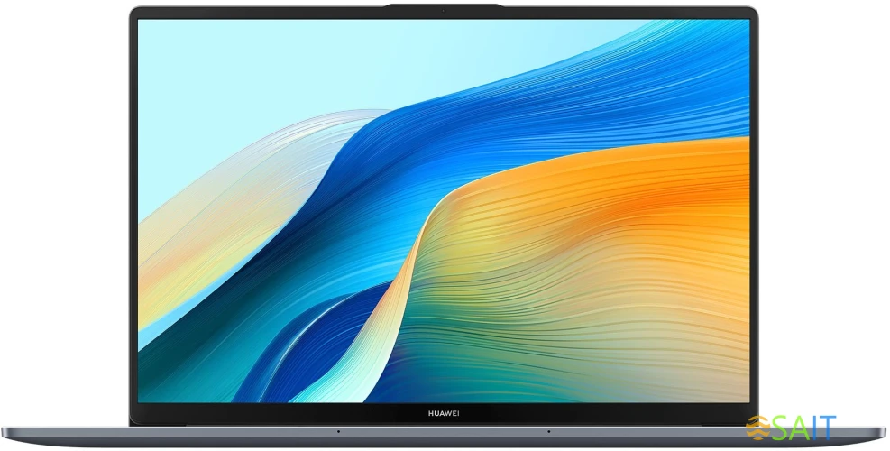 Ноутбук Huawei MateBook D 16 MCLG-X Core i5 13420H 16Gb SSD1Tb Intel UHD Graphics 16" IPS (1920x1200) Windows 11 grey space WiFi BT Cam (53014BKU)