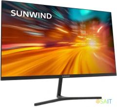 Монитор SunWind 23.8" SM-24FI401 черный IPS LED 1ms 16:9 HDMI матовая 250cd 178гр/178гр 1920x1080 180Hz G-Sync FreeSync DP FHD 2.79кг