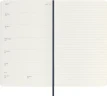 Еженедельник Moleskine ACADEMIC SOFT WKNT Large 130х210мм датир.18мес 208стр. мягкая обложка синий