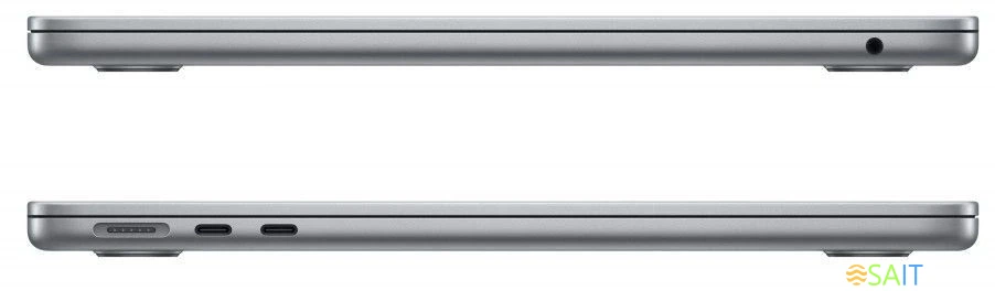 Ноутбук Apple MacBook Air A2681 M2 8 core 16Gb SSD256Gb/8 core GPU 13.6" Retina (2560x1664) macOS grey space WiFi BT Cam (MC7U4LL/A)