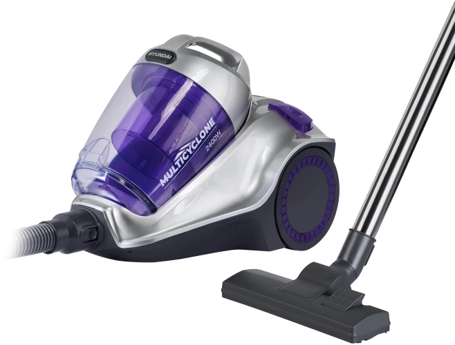 Пылесос Hyundai HYV-C4580 2400Вт белый/сиреневый