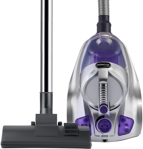 Пылесос Hyundai HYV-C4580 2400Вт белый/сиреневый