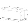Встраиваемая вытяжка Kuppersberg Kuppersberg BIM 600 White