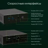 Неттоп Digma Pro Minimax U1 i3 1215U (1.2) 8Gb SSD256Gb UHDG Windows 11 Professional GbitEth WiFi BT 60W темно-серый/черный (DPP3-8CXW01)