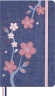 Блокнот Moleskine LIMITED EDITION SAKURA LESU08QP060BOX Large 130х210мм обложка текстиль 176стр. линейка твердая обложка подар.кор. синий 2025
