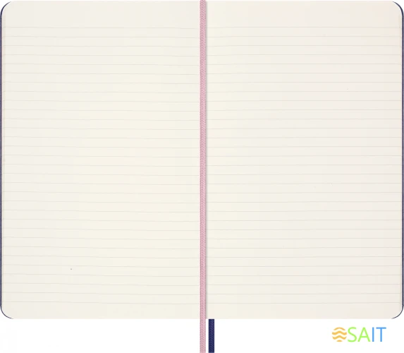 Блокнот Moleskine LIMITED EDITION SAKURA LESU08QP060BOX Large 130х210мм обложка текстиль 176стр. линейка твердая обложка подар.кор. синий 2025