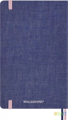 Блокнот Moleskine LIMITED EDITION SAKURA LESU08QP060BOX Large 130х210мм обложка текстиль 176стр. линейка твердая обложка подар.кор. синий 2025