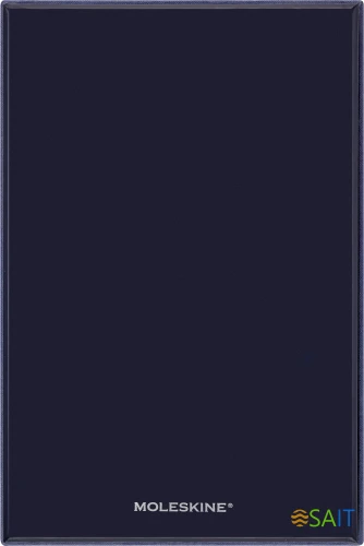 Блокнот Moleskine LIMITED EDITION SAKURA LESU08QP060BOX Large 130х210мм обложка текстиль 176стр. линейка твердая обложка подар.кор. синий 2025